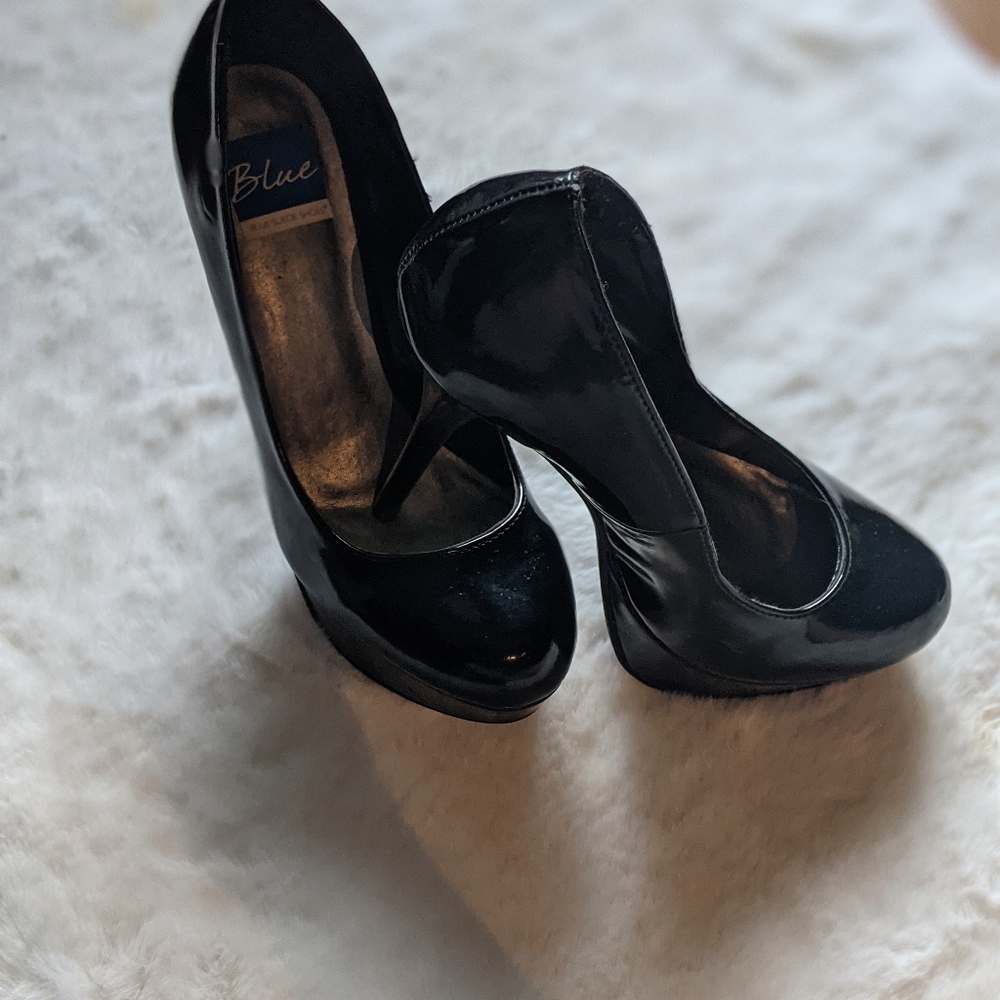 Black high heels